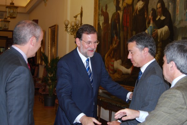Reunión Iñigo Urkullu- Mariano Rajoy