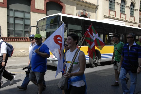Marcha de la Ikurriña en Arrigorriaga 