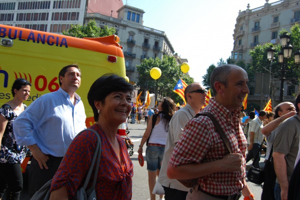 Estatut-aren aldeko manifestaldia