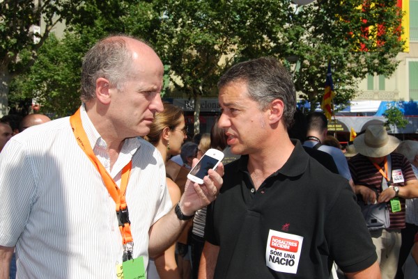 Manifestación a favor del Estatut