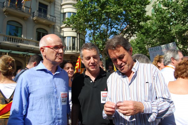 Estatut-aren aldeko manifestaldia