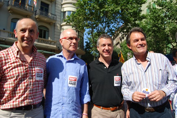Estatut-aren aldeko manifestaldia