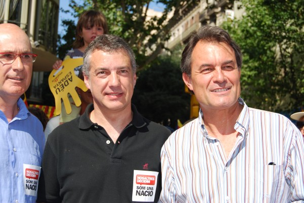 Estatut-aren aldeko manifestaldia