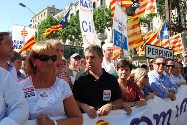 Estatut-aren aldeko manifestaldia