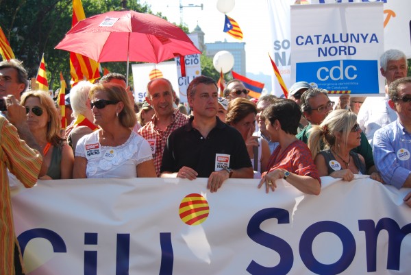 Estatut-aren aldeko manifestaldia