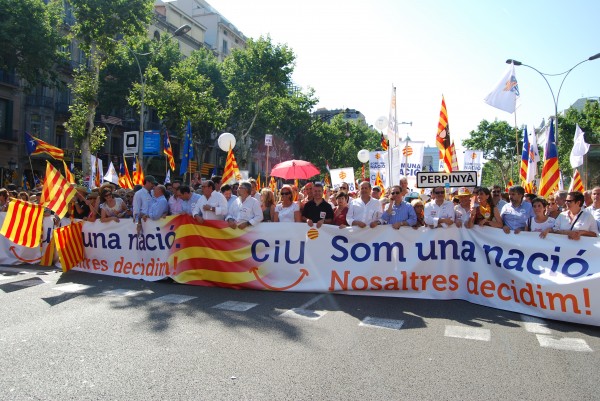 Estatut-aren aldeko manifestaldia