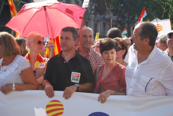 Estatut-aren aldeko manifestaldia