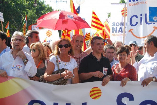 Estatut-aren aldeko manifestaldia