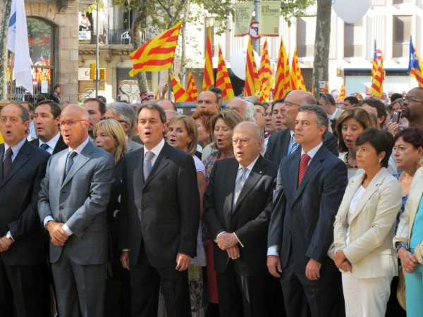 Diada en Barcelona