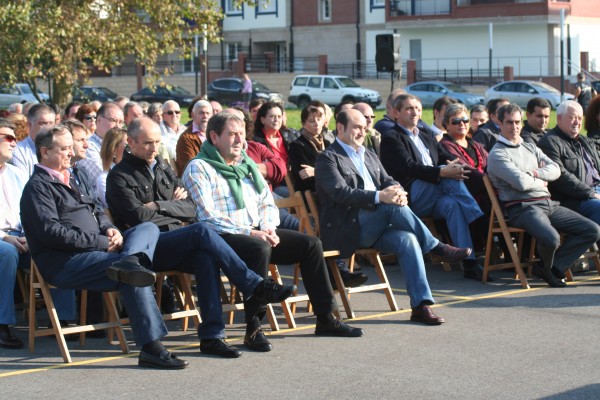 Ortuzar con alcaldes y candidatos de Mungialdea