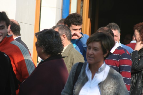Ortuzar con alcaldes y candidatos de Mungialdea