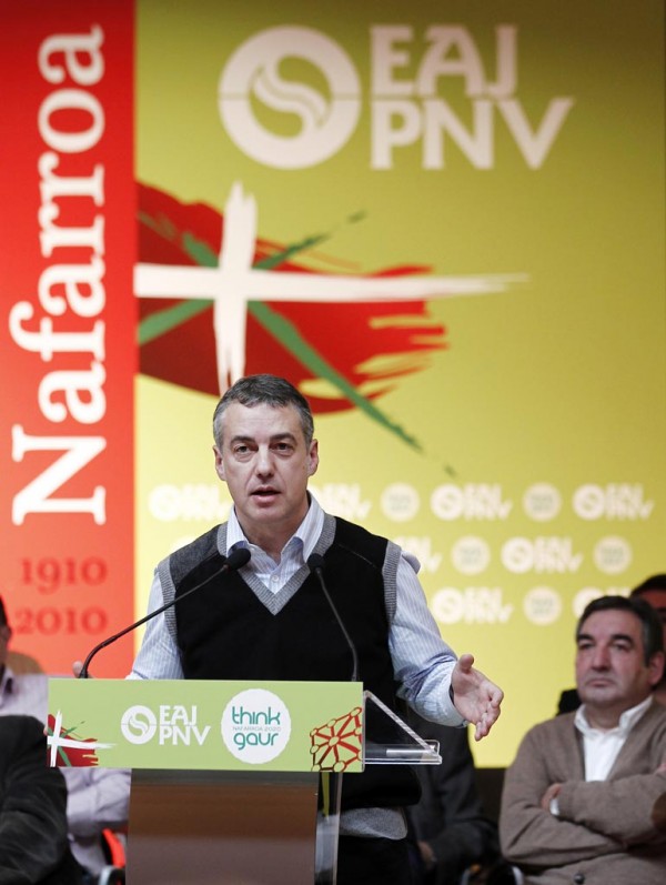 IÑIGO URKULLU REAFIRMANDO EL COMPROMISO DE EAJ-PNV CON NAFARROA BAI