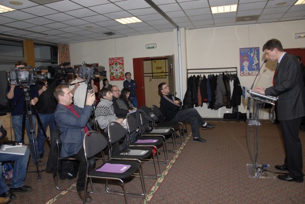 Presentación de candidatos en Iparralde