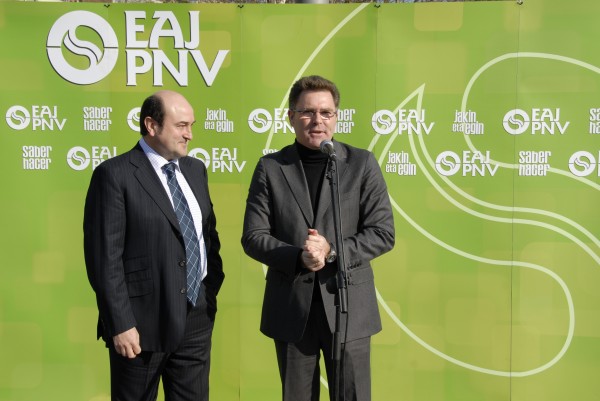 Andoni Ortuzar e Imanol Landa