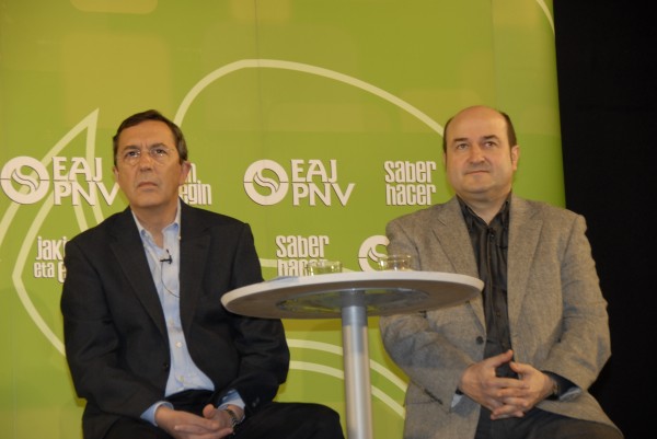 Jose Luis Bilbao y Andoni Ortuzar