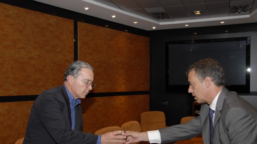 Reunión Urkullu- Uribe Reunión Urkullu- Uribe
