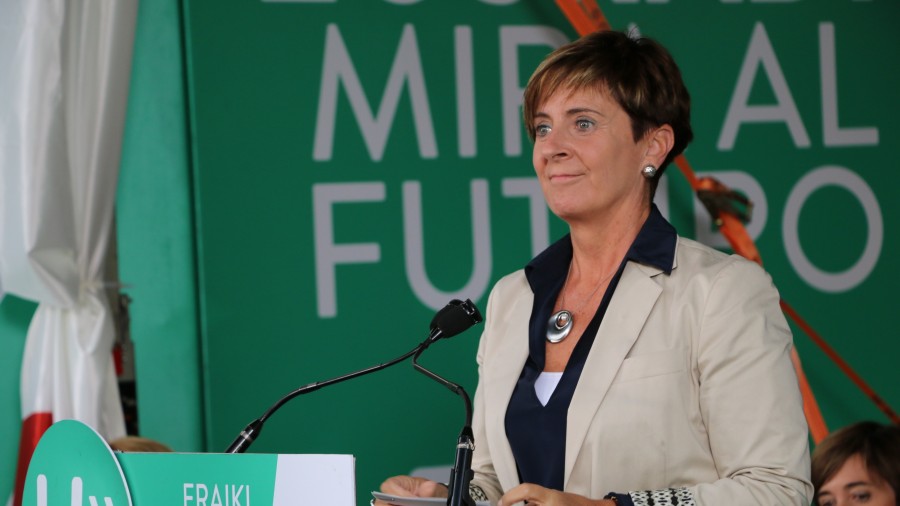 Iñigo Urkullu. Mitina. Arrasate