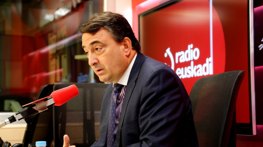 Aitor Esteban Radio Euskadiren Boulevard saioan 20161025