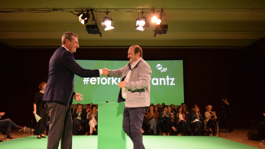 Gipuzkoako Ahaldun Nagusirako,Donostiako alkatetzarako eta Gipuzkoako udalerrietako alkaterako hautagaiak aurkezteko ekitaldia