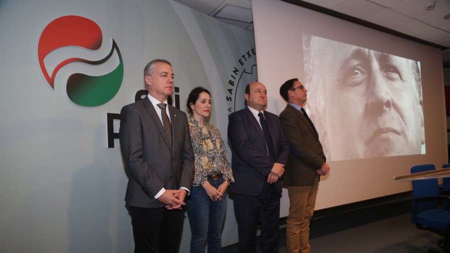 EAJ-PNVren Aberri Batzarraren agiria Xabier Arzalluzen heriotzagatik