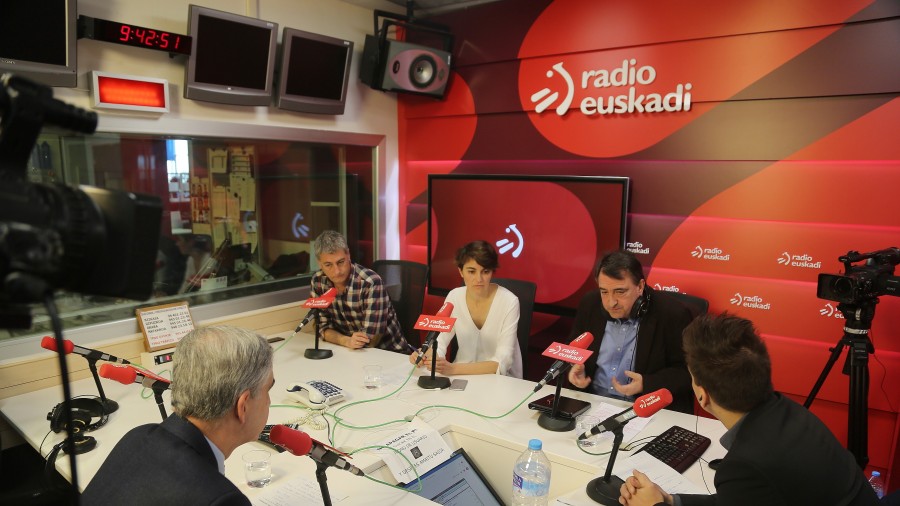 Aitor Esteban. Eztabaida Radio Euskadi irratian 20190305