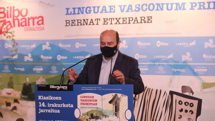 Klasikoen 14. irakurketa jarraitua: ‘Linguae Vasconum Primitiae’