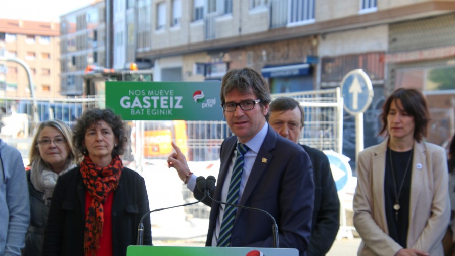 Gorka Urtaranen agenda gasteiztarrak 28 auzoetan 100 milioi euro inbertitzea proposatzen du Gorka Urtaranen agenda gasteiztarrak 28 auzoetan 100 milioi euro inbertitzea proposatzen du