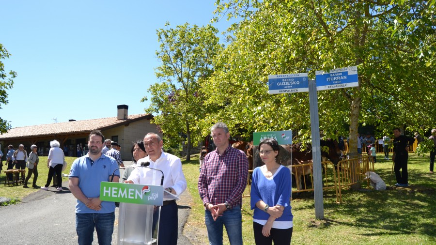 EAJ-PNV propone impulsar la innovación en el ámbito rural y el sector agroalimentario “para mejorar la calidad de vida y garantizar una Álava viva”