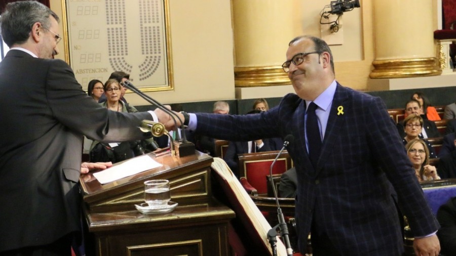 EAJ-PNVk Junts per Catalunyarekin duen elkarlana gauzatu du Talde Parlamentarioa manten dezaten senatari bat utziz