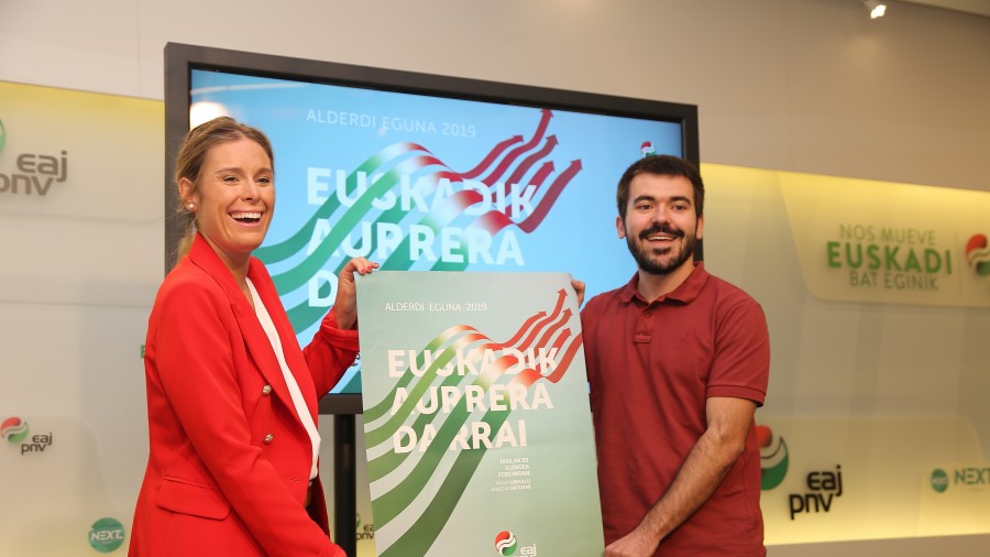 ‘Euskadik aurrera darrai‘, ‘Euskadi sigue avanzando‘, lema del Alderdi Eguna que EAJ-PNV celebra este domingo en Foronda ‘Euskadik aurrera darrai‘, ‘Euskadi sigue avanzando‘, lema del Alderdi Eguna que EAJ-PNV celebra este domingo en Foronda
