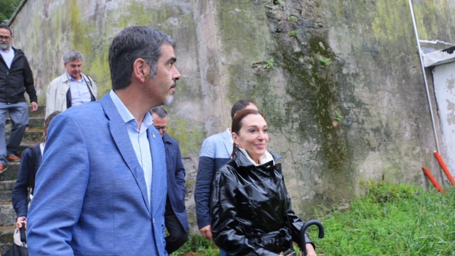 Cristina Iglesiasen obra hartuko duen Itsasargia husteko lanak hasi dira Cristina Iglesiasen obra hartuko duen Itsasargia husteko lanak hasi dira