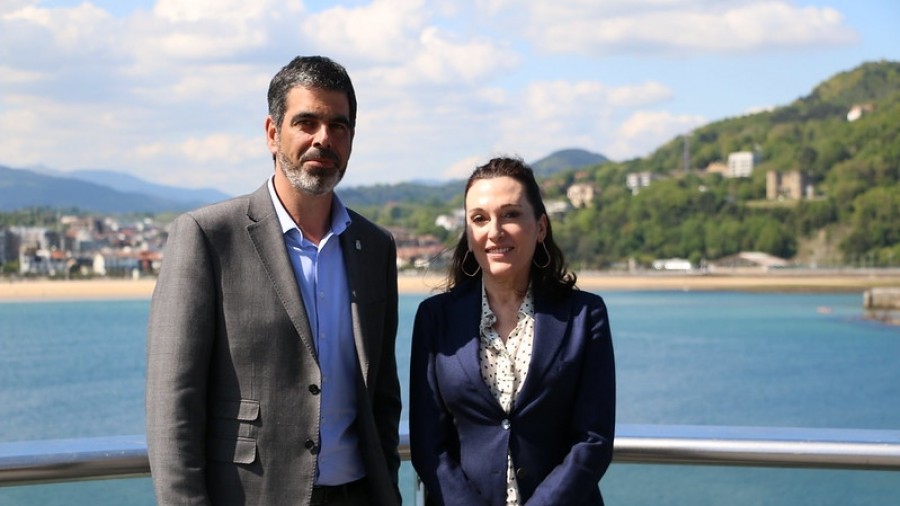 La pieza escultórica de Cristina Iglesias avanza en Alfa Arte de Eibar La pieza escultórica de Cristina Iglesias avanza en Alfa Arte de Eibar