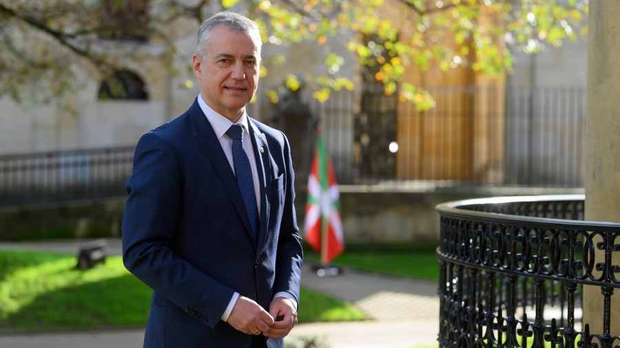 El lehendakari, Iñigo Urkullu, apuesta por 'aunar fuerzas y sumar voluntades' de cara al nuevo año