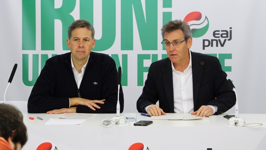 Irungo EAJ-PNVk 2020rako aurrekontuei BAI esatea proposatu du Irungo EAJ-PNVk 2020rako aurrekontuei BAI esatea proposatu du