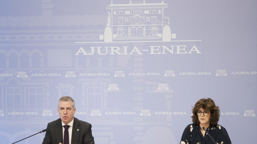 El Gobierno Vasco aprueba una primera batería de medidas que asciende a 841 millones de euros