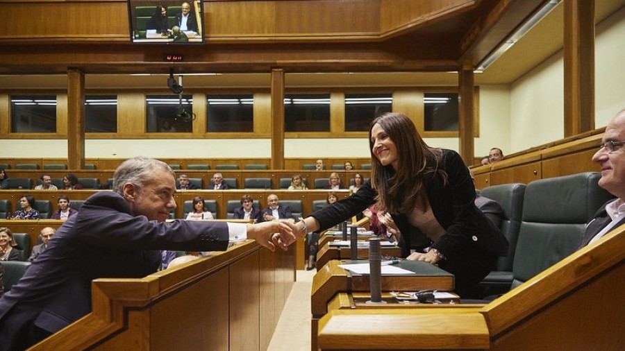 EAJ-PNV apoya la comparecencia del Lehendakari en la Diputación Permanente para explicar la gestión del Gobierno Vaso ante el coronavirus EAJ-PNV apoya la comparecencia del Lehendakari en la Diputación Permanente para explicar la gestión del Gobierno Vaso ante el coronavirus