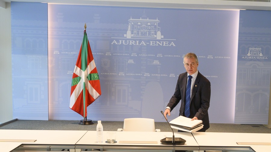 Urkullu Lehendakariak bilera berri batera deitu ditu alderdi politikoak, maiatzaren 14an, hauteskundeen data erabakitzeko Urkullu Lehendakariak bilera berri batera deitu ditu alderdi politikoak, maiatzaren 14an, hauteskundeen data erabakitzeko