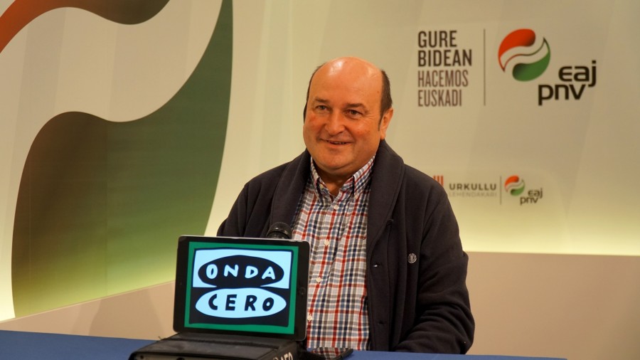 Ortuzar aplaude que el Gobierno Vasco haya actuado “con más prudencia y rigor que en otros sitios” a la hora de afrontar la desescalada Ortuzar aplaude que el Gobierno Vasco haya actuado “con más prudencia y rigor que en otros sitios” a la hora de afrontar la desescalada
