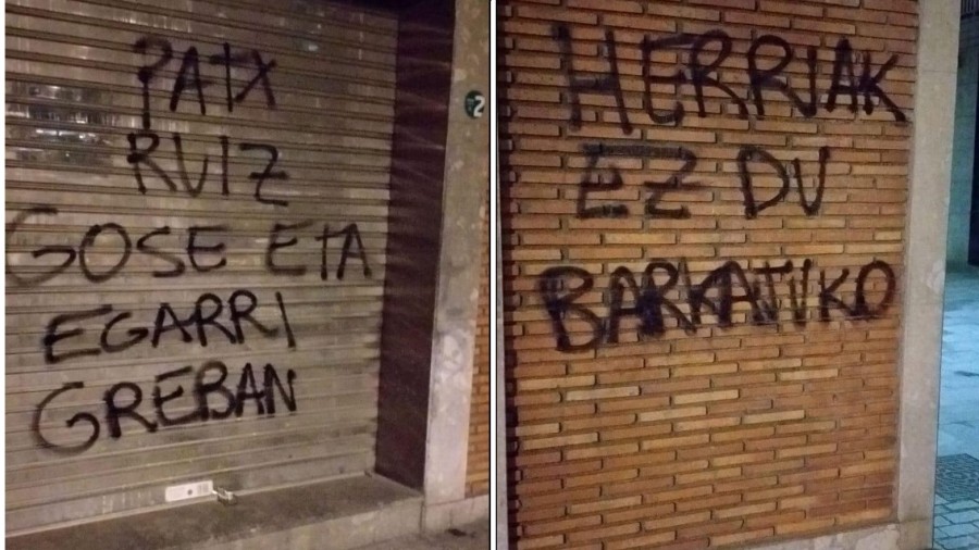 El BBB condena los ataques en los batzokis de Repélega y Mungia, últimos ejemplos de la intolerable secuencia de sabotajes sufridos esta semana El BBB condena los ataques en los batzokis de Repélega y Mungia, últimos ejemplos de la intolerable secuencia de sabotajes sufridos esta semana