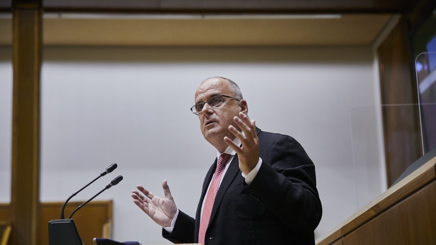 Egibar contrapone la apuesta por la colaboración de Urkullu con la política destructiva de EH Bildu Egibar contrapone la apuesta por la colaboración de Urkullu con la política destructiva de EH Bildu