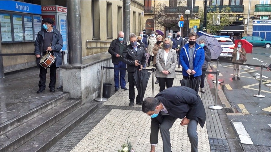 Donostia recuerda a Begoña Urroz en el 60 aniversario de su muerte