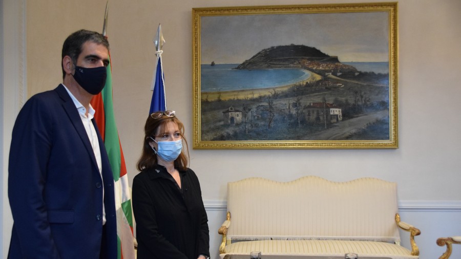 San Sebastián y Biarritz comparten proyectos y definen la colaboración entre las dos ciudades