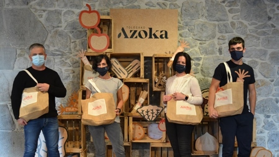 Tolosako Azoka indartzen eta sustatzen jarraitzeko marka irudi berria eta Azoka Lagunak egitasmoa