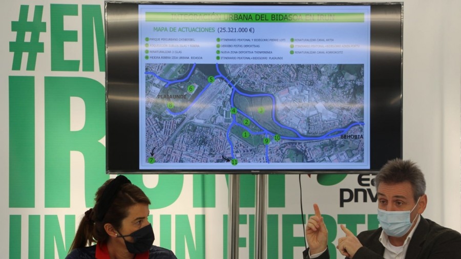 EAJ-PNVk Bidasoa gure hirian integratzearen aldeko apustua egin du