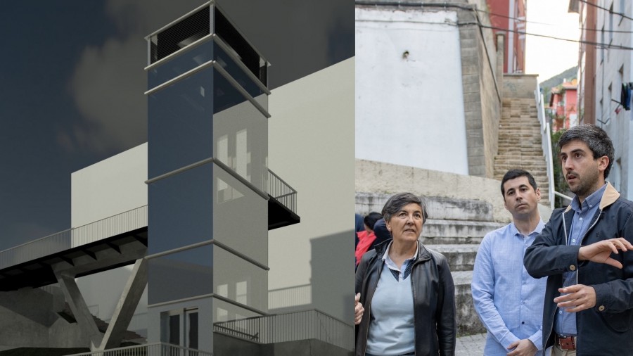 EAJk proposatutako Ubitxa-San Kristobaleko igogailuak 2021ean egingo dira