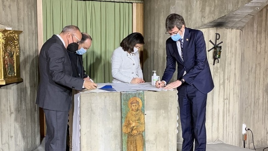 Eusko Jaurlaritzak, Arabako Foru Aldundiak, Gasteizko Udalak eta Gasteizko Elizbarrutiak erabaki dute martxoaren 3ko Biktimen Oroimenezko Zentroa jartzea Zaramagako San Frantzisko Elizan Eusko Jaurlaritzak, Arabako Foru Aldundiak, Gasteizko Udalak eta Gasteizko Elizbarrutiak erabaki dute martxoaren 3ko Biktimen Oroimenezko Zentroa jartzea Zaramagako San Frantzisko Elizan