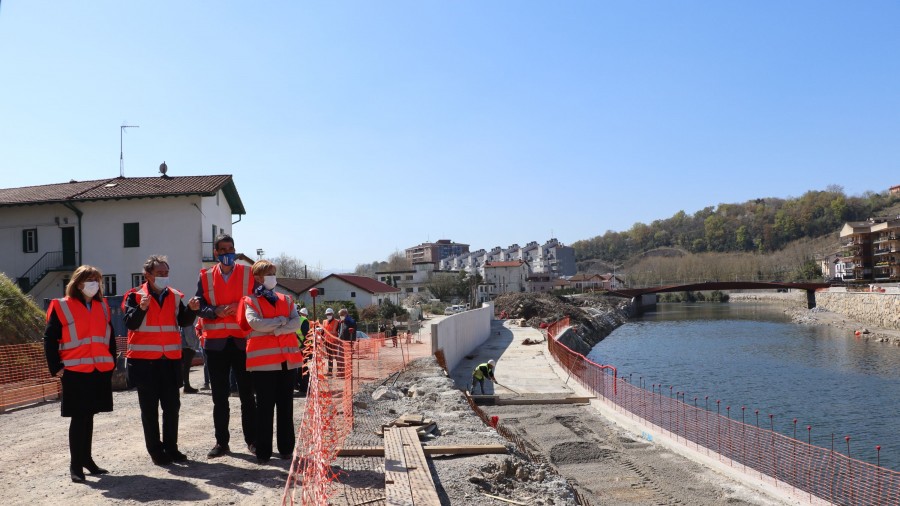 URAk 1,4 km-ko ubideratze-lanak bukatu ditu Urumean: Martutenek uholdeei aurre egiteko ibilguaren zabalera egokia du dagoeneko