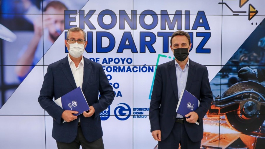 Foru Aldundiak hainbat neurri jarriko ditu abian, 95 milioi euro guztira, Gipuzkoako ehun  ekonomikoa indartzeko