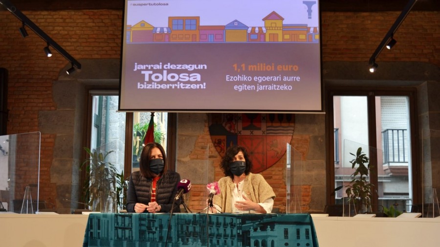 1,1 millones de euros para seguir reactivando Tolosa 1,1 millones de euros para seguir reactivando Tolosa