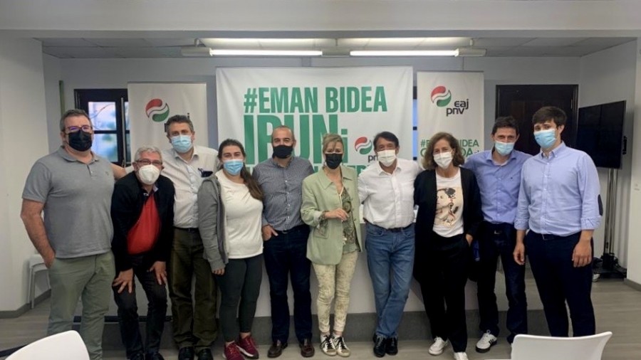 Una Junta de Irungo EAJ-PNV más completa, joven y fortalecida para 2021-2023 Una Junta de Irungo EAJ-PNV más completa, joven y fortalecida para 2021-2023